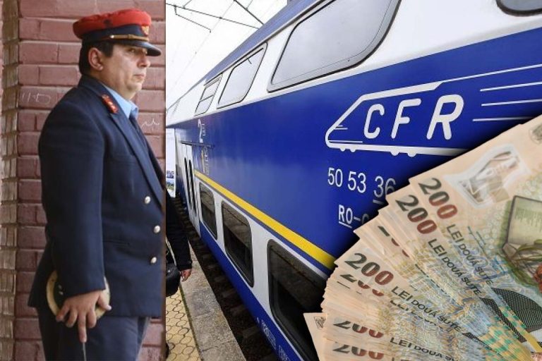 Cât câștigă un angajat CFR în 2023. Suma neașteptată pe care o primește lunar
