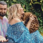 Smiley si Gina Pistol, aparitie superba in trei. Asa ii vezi rar cu micuta Josephine, imaginile iti topesc inima