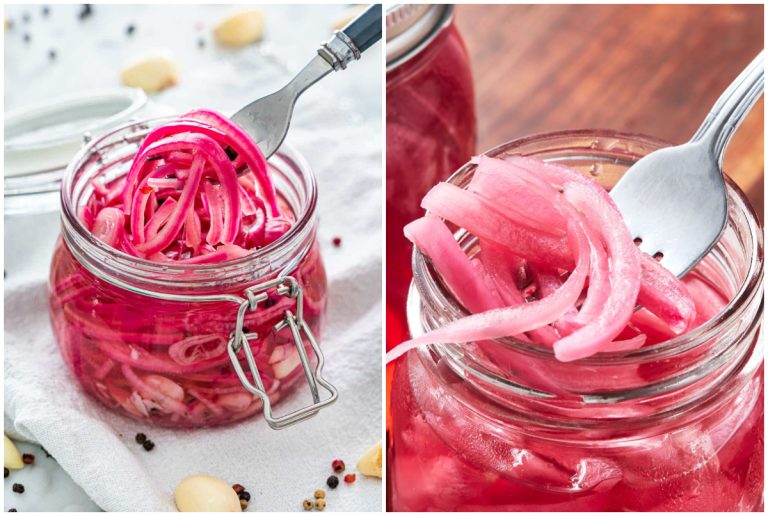 Cum faci ceapă roșie murată la borcan. Trucul gospodinelor iscusite care nu dă greș
