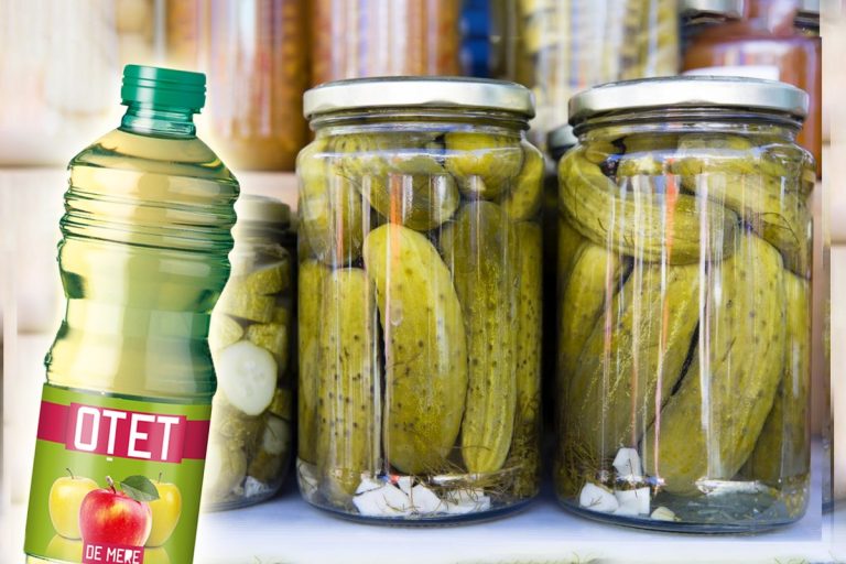 Cât oțet se pune la murături, de fapt. Multe persoane procedează greșit