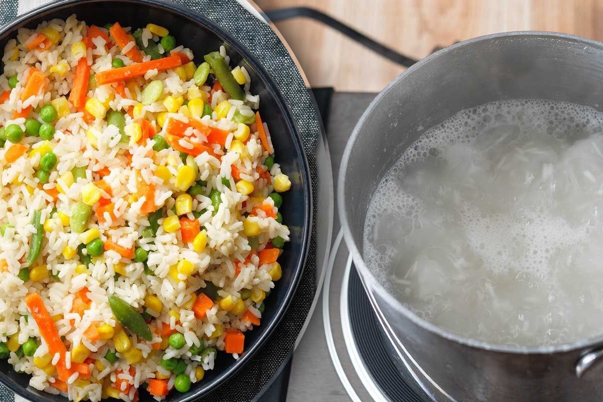 Cat se fierbe orezul cu legume