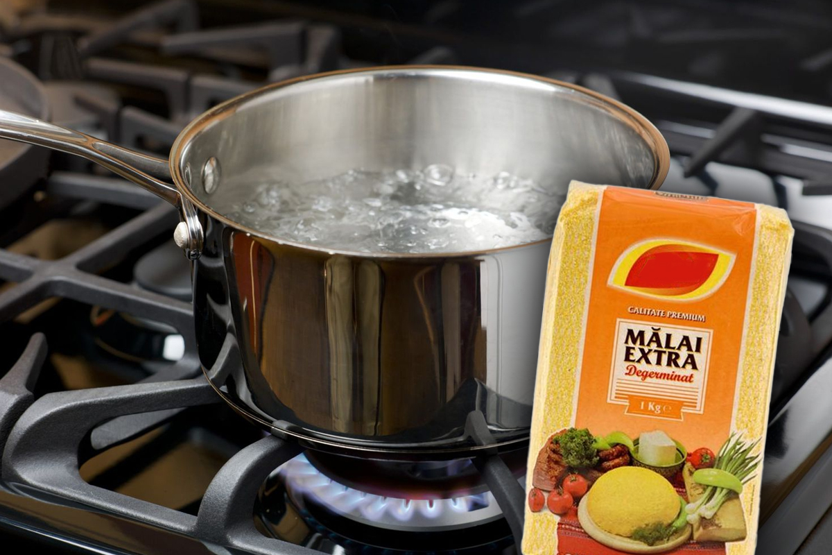 Câtă apă trebuie să pui la mămăligă, de fapt. Secretul pe care nu ți l-a spus nimeni, doar așa iese cremoasă și fină