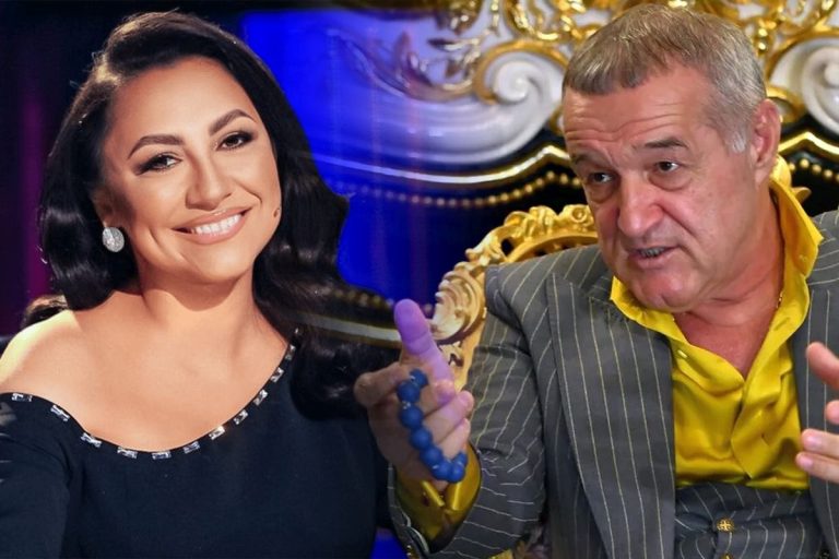 Ce a pățit Andra la întâlnirea cu Gigi Becali. Artista a plecat cu dintele spart