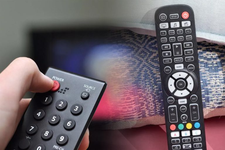 Ce rol are de fapt butonul roșu de pe telecomandă. Nu mulți îi știu utilitatea