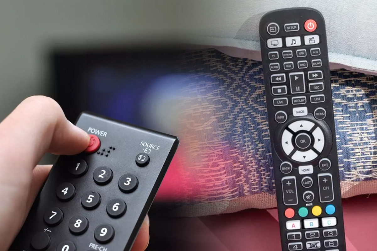 Ce rol are de fapt butonul rosu de pe telecomanda