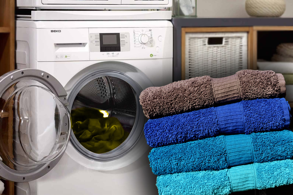 Ce sa adaugi in compartimentul de balsam al masinii de spalat pentru a scapa de mirosul neplacut al prosoapelor