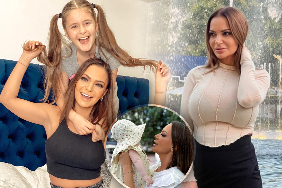 Cine o ajuta pe Andreea Antonescu cu cresterea copiilor, de fapt