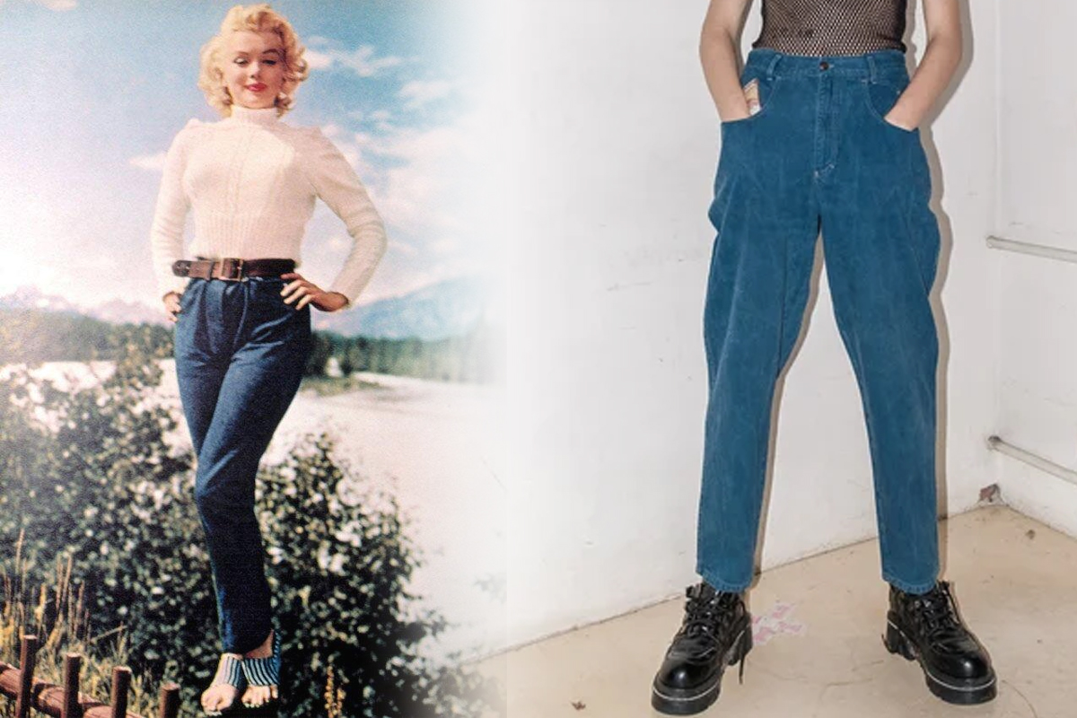 Cum sa porti cu stil blugii preferati ai lui Marilyn Monroe