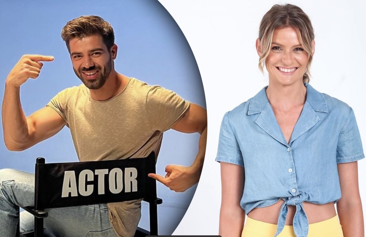 Cum se înteleg Stefan Floroaica si Ioana Blaj, actorii principali din "Lia, sotia sotului meu". "