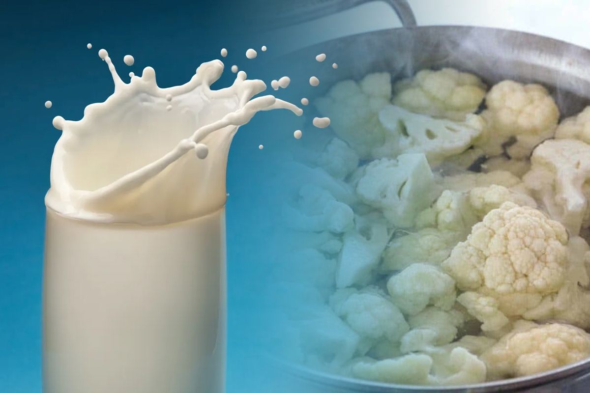 De ce să fierbi conopida în lapte. Trucul marilor bucătari face diferența, doar așa vei proceda și tu