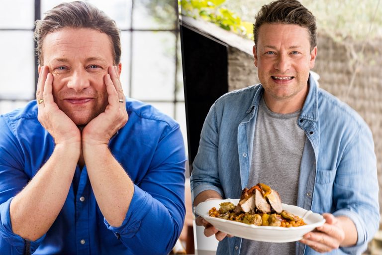 Imagini surprinzătoare cu Jamie Oliver. Cum arată celebrul bucătar, fanii au rămas mască