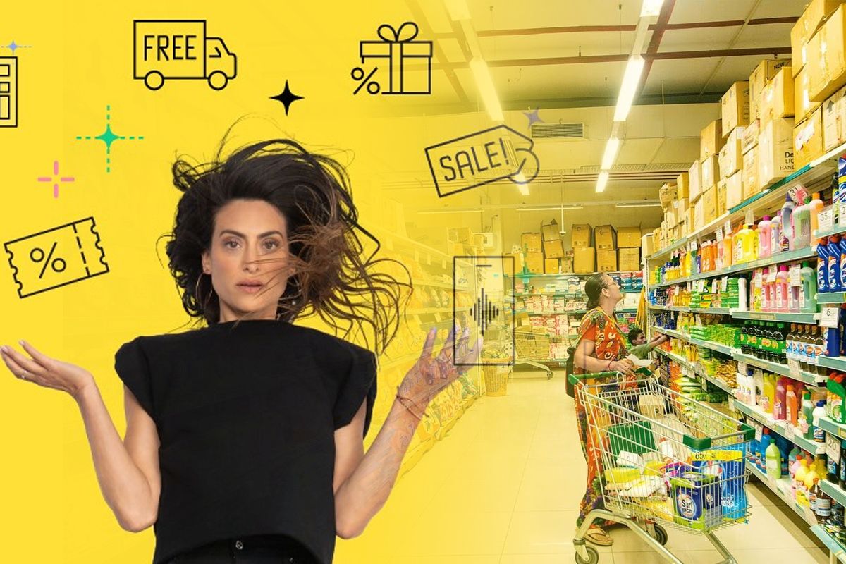 Motivul pentru care reducerile sunt scrise pe fond galben în supermarketuri. Ce ascunde această culoare, semnificația nebănuită