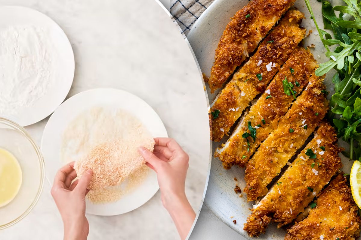 Secretul pentru ca șnițelele de pui să nu mai iasă uscate. Cum trebuie să le gătești de fapt, așa ies fragede și suculente