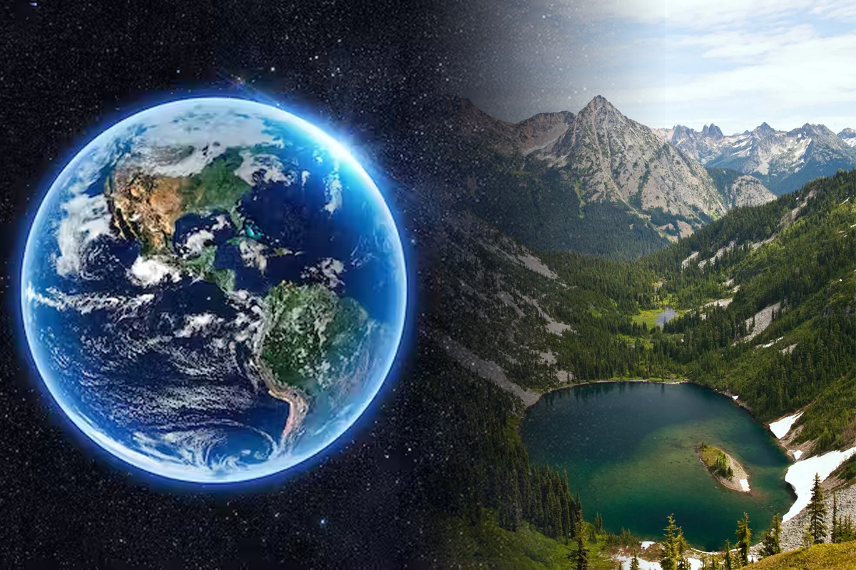 Lacul Albastru, singurul lac din lume care isi schimba culoarea in functie de anotimp