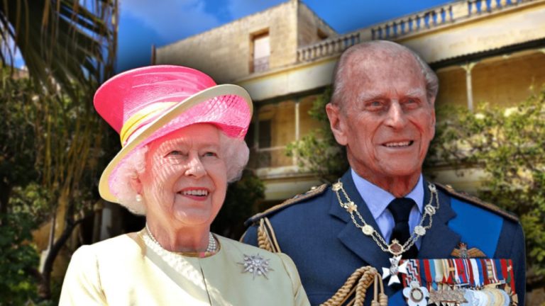 Cum arată acum vila din Malta în care Regina Elisabeta şi Prinţul Philip au locuit la începutul căsniciei lor. A fost lăsată în paragină, imagini dezolante