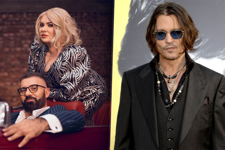 Viorica și Ioniță de la Clejani, așa cum nu i-ai văzut vreodată. Unde s-au pozat cu Johnny Depp, imagini virale