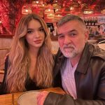 Leonard Doroftei, alături de fiica sa