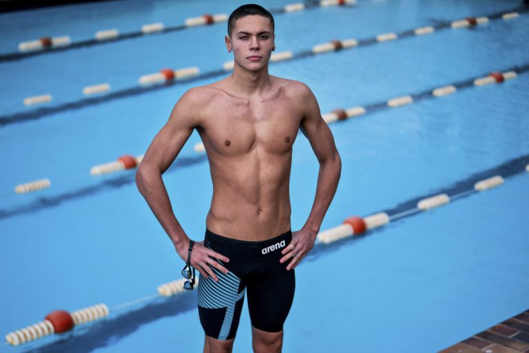 Imaginea cu care David Popovici a topit inimile tuturor fanilor. Cum a fost surprins sportivul, asta spune multe despre el