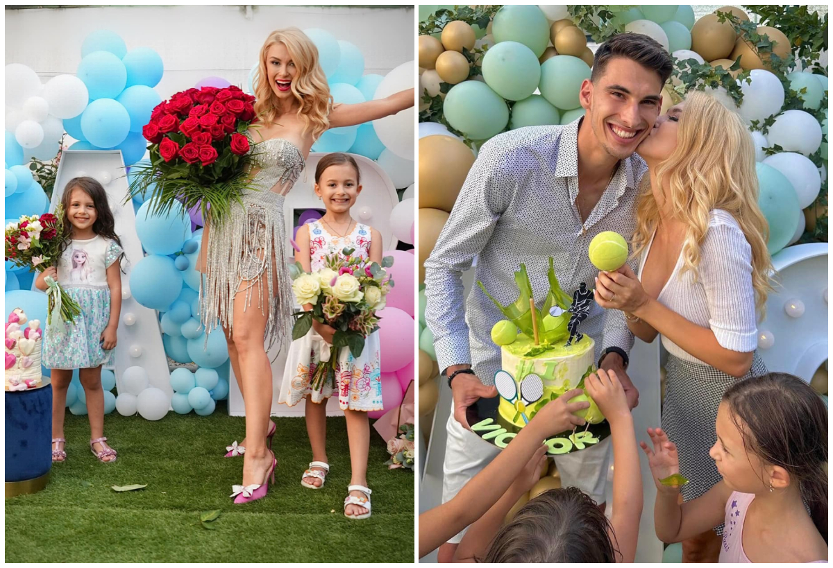 Andreea Bălan și Victor Cornea, imaginea care a topit internetul. Are legătură cu fetițele artistei