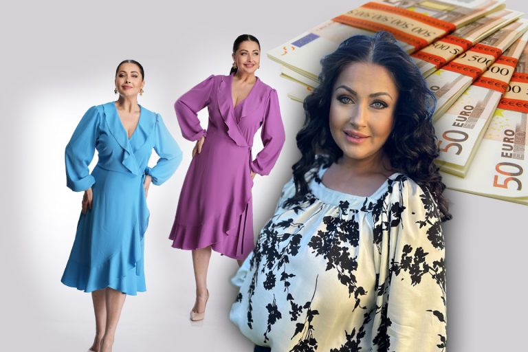 Câți bani face Gabriela Cristea din afacerea cu haine. Cât costă o rochie creată de vedeta TV