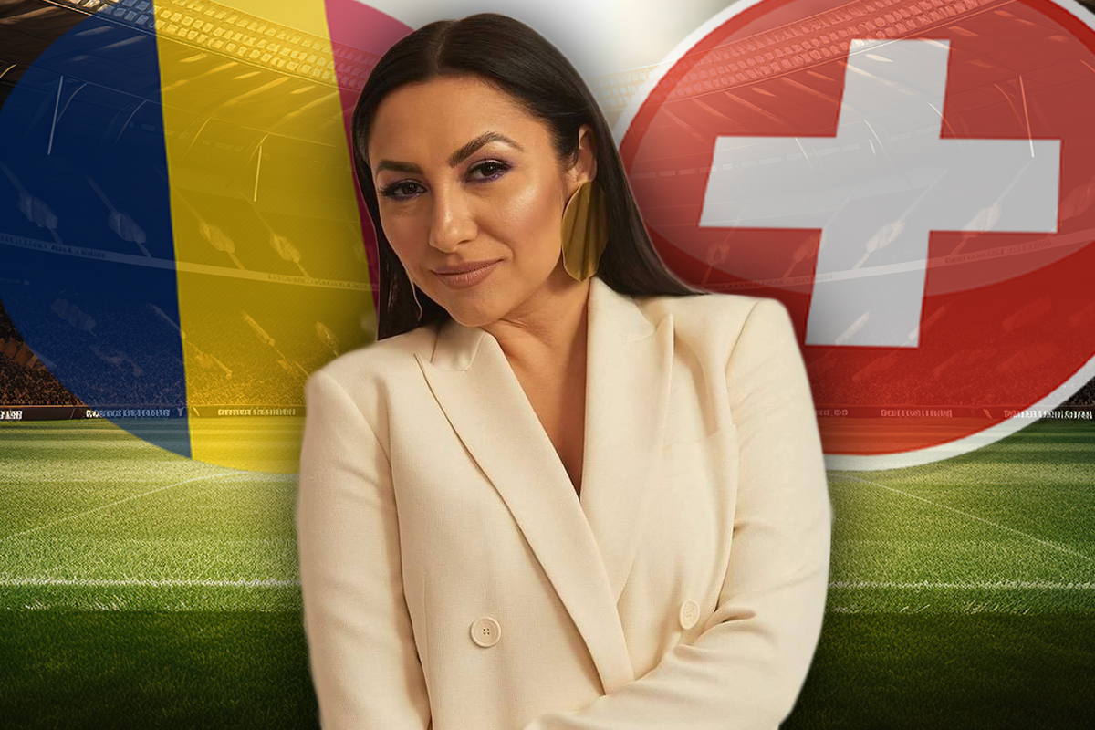 Cum a apărut Andra pe stadion, înainte de meciul România-Elveția. Artista va cânta imnul naționa, fanii sunt în extaz: “Felicitări și succes!”