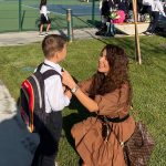 Ilinca Vandici își învață de pe acum fiul să fie un adevărat gentleman