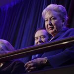 FILE - In this Nov. 9, 2016 file photo, federal judge Maryanne Trump Barry, older sister of Donald Trump, sits in the balcony during Trump's election night rally in New York. The fastest way for federal judges facing investigation by their peers to make the inquiry go away is to utter two words, "I quit." That’s how former appellate judges Maryanne Trump Barry and Alex Kozinski ended investigations into complaints that Barry participated in fraudulent tax schemes and Kozinski sexually harassed women.,Image: 574548543, License: Rights-managed, Restrictions: This content is intended for editorial use only. For other uses, additional clearances may be required.
NOV. 9, 2016 FILE PHOTO, Model Release: no, Pictured: Alex Kozinski,Donald Trump,Maryanne Trump Barry, Credit line: Julie Jacobson / AP / Profimedia