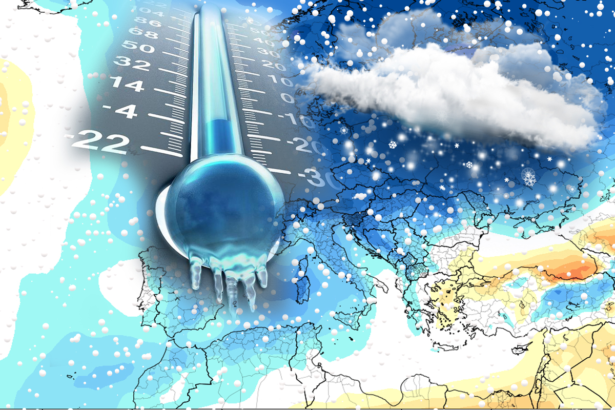 Un nou episod de iarnă severă în România. Unde ninge viscolit, e cod portocaliu