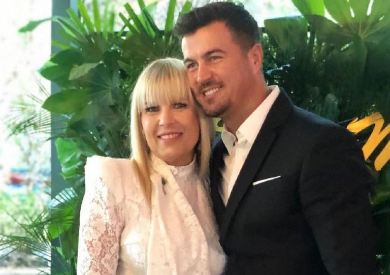 Adrian Alexandrov, ipostază emoționantă cu fiica Elenei Udrea. Cu cine seamănă tot mai mult Eva Maria, nu i-ai văzut niciodată așa