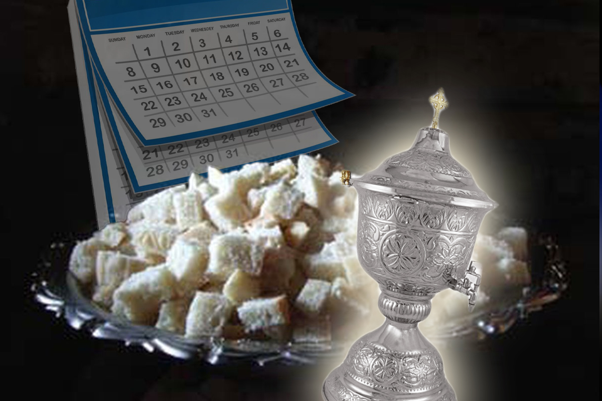 Când este bine să iei anafură și agheasmă în post. În ce ordine se iau, de fapt