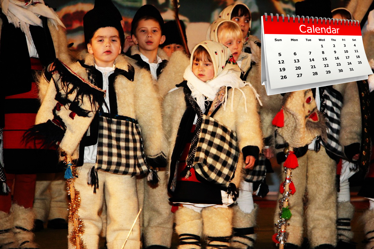 Când se merge cu sorcova