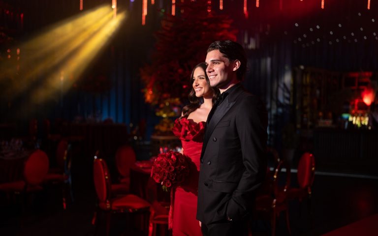 Imagini cu decorul de poveste în care s-au căsătorit Ianis Hagi și Elena Tănase. Ce nu s-a văzut la TV, cât a costat FOTO