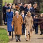 Kate Middleton, superba la slujba de Craciun intr-un palton albastru 1