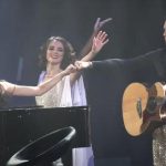 Violeta Banica, pentru prima oara in fata unui public. Fiica Andreei Marin este de o frumusete rapitoare “Recunosc ca am emotii