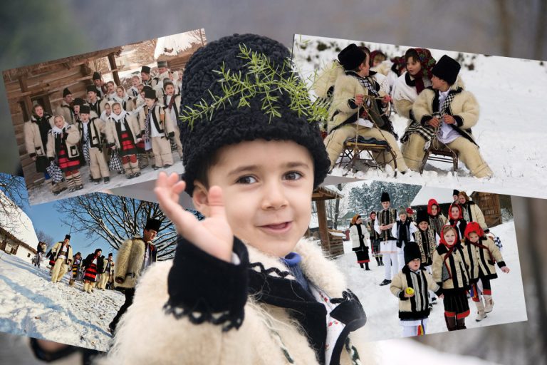 Tradiții de Crăciun în Maramureș. Ce sunt Viflaimul sau Jocul Moșilor