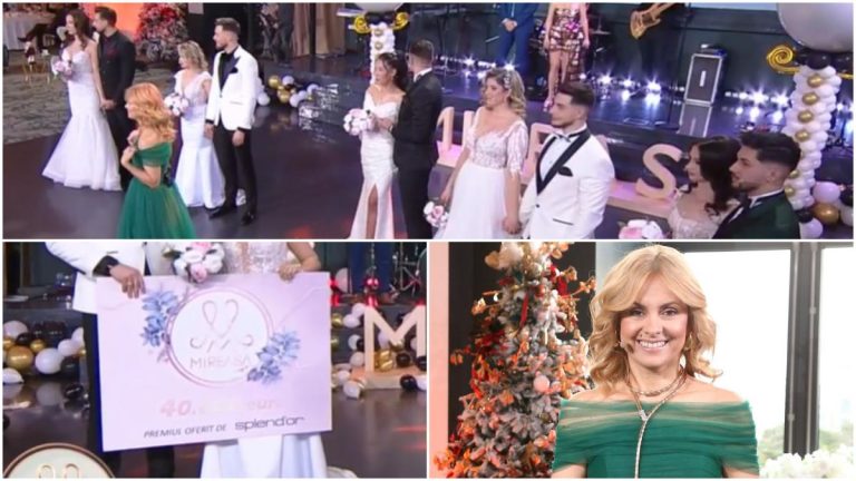 Cine sunt câştigătorii celui de-al optulea sezon Mireasa de la Antena 1. Au primit marele premiu în valoare de 40.000 de Euro