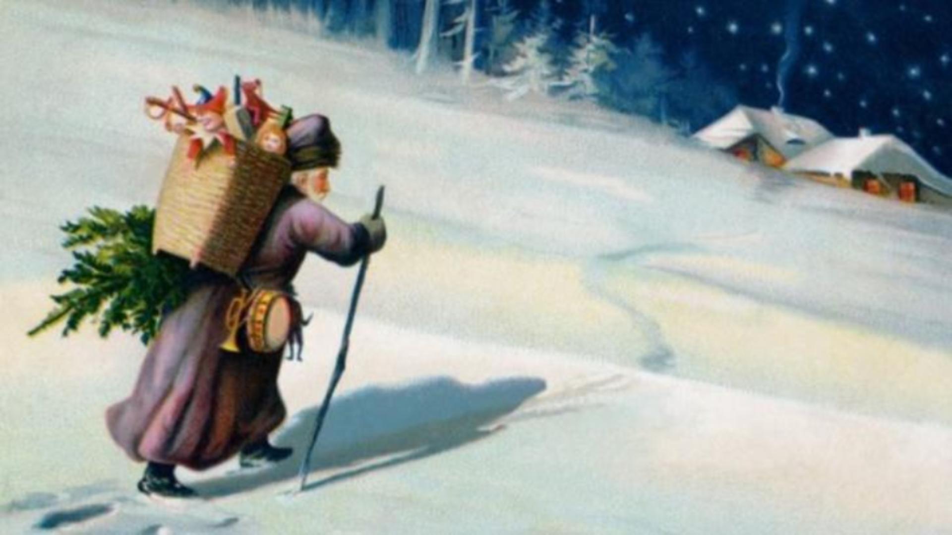 Ce semnificație are nuielușa de măr lăsată în ghete de Moș Nicolae