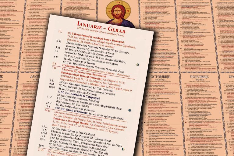 Calendar creștin ortodox ianuarie 2024. Ce sărbători importante sunt în prima lună din an