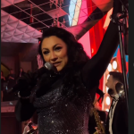 Cum s-a îmbrăcat Andra de Revelion. Cătălin Măruță, fascinat de apariția ei