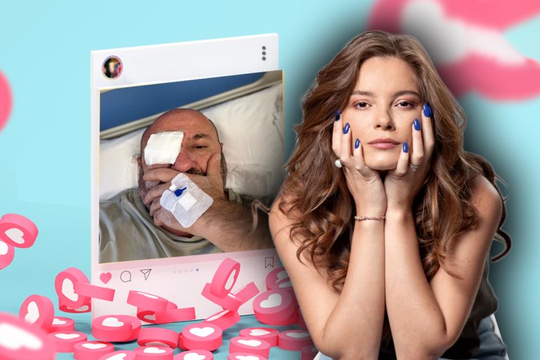 Cum se simte Cătălin Scărlătescu, după ce a apărut bandajat la ochi. Imaginea a îngrijorat fanii. Doina Teodoru a vorbit despre starea lui