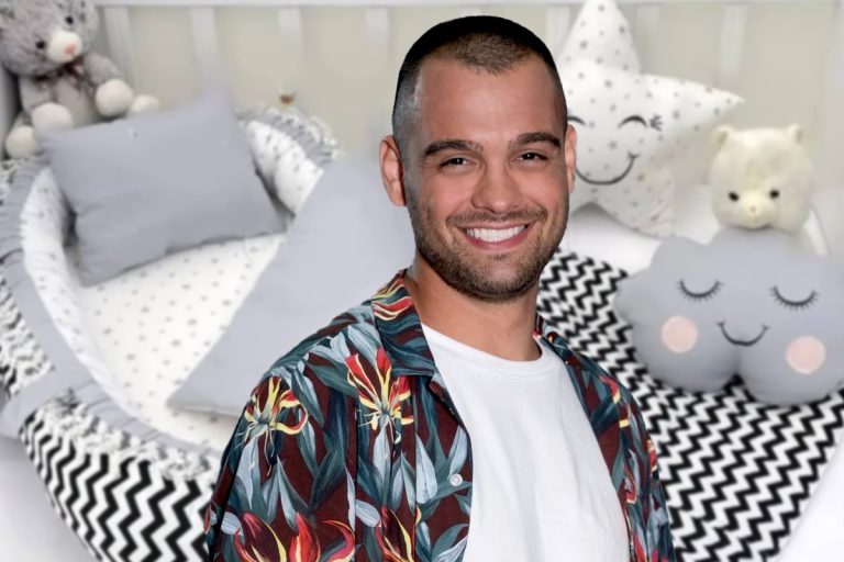 George Piștereanu, primele imagini cu fetița lui. „De fiecare dată când o privesc, rămân fără suflare”. Ce nume deosebit a ales actorul din serialul Vlad