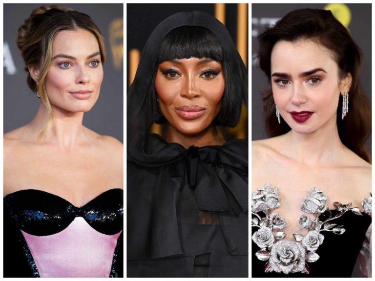 Cele mai spectaculoase rochii de la BAFTA 2024. Naomi Campbell, Margot Robbie și Lily Collins, printre vedetele care au impresionant cu ținutele lor
