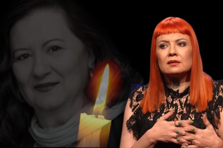 Cum a apărut Catinca Roman la înmormântarea mamei sale. Primele imagini, tristețea i se citește pe chip VIDEO