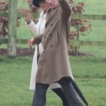 February 11, 2024, Sandringham, United Kingdom: King Charles III and Queen Camilla  leaving a church service in Sandringham , United Kingdom,Image: 845636837, License: Rights-managed, Restrictions: * China, France, Italy, Spain, Taiwan and UK Rights OUT *, Model Release: no, Credit line: Stephen Lock / Zuma Press / Profimedia