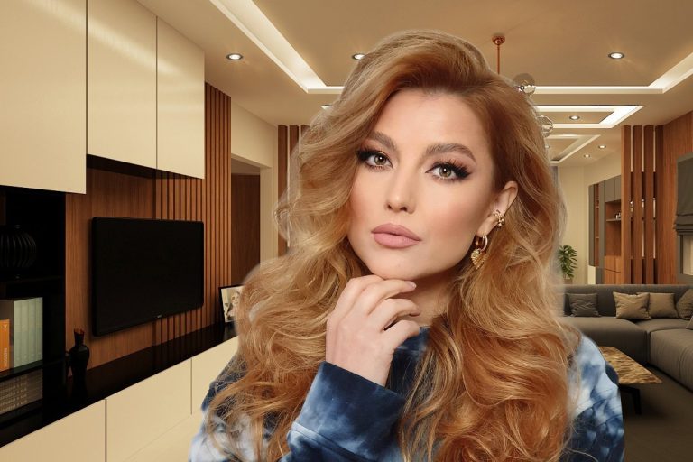 Cum arată apartamentul în care locuiește Elena Gheorghe: “Avem multe piese cu aer franțuzesc”. E dispus pe două etaje