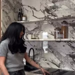 Cum arata bucataria Ioanei Grama, care se transforma intr-un singur dulap 7