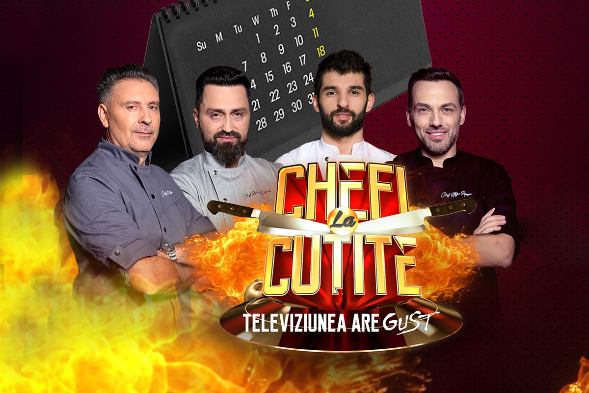 Cand incepe emisiunea „Chefi la cutite”, sezonul 13