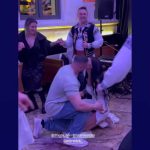 Cum a aparut Dragos Paiu, sotul Roxanei Vancea, la petrecerea lor de nunta 11