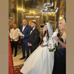 Cum a aparut Dragos Paiu, sotul Roxanei Vancea, la petrecerea lor de nunta 2