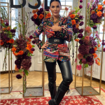 Lavinia Pîrva, la un pas de accident vestimentar. Soția lui Bănică Jr. a lăsat la vedere mai mult decât trebuia